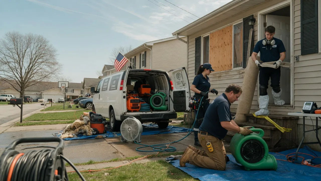 Water Damage Restoration in Clintonville, PA near me
